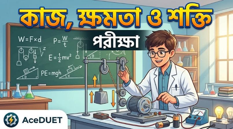 কাজ, ক্ষমতা ও শক্তি Exam no-1