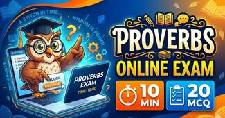 🎯 Proverb English Grammar Exam - AceDUET Live MCQ Test